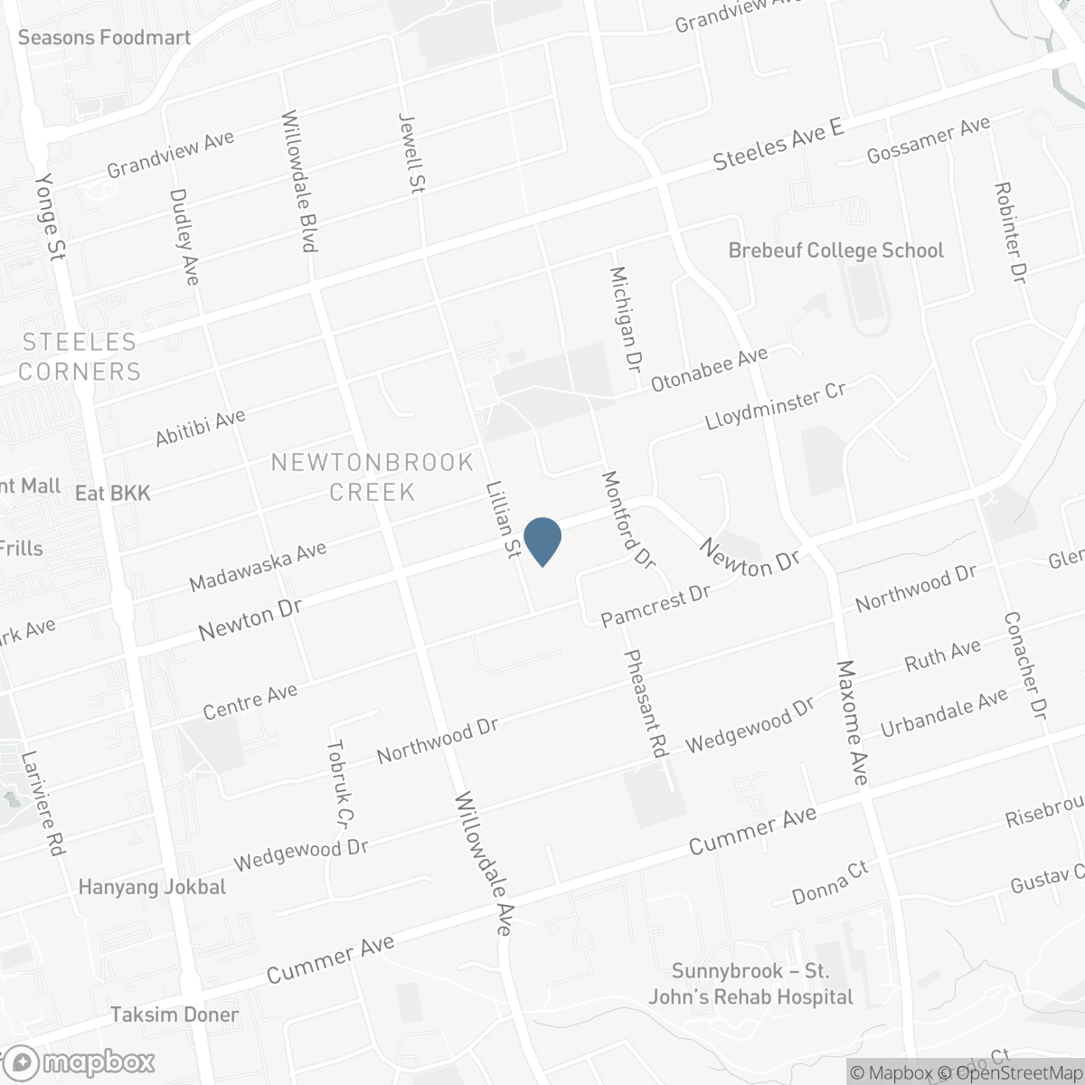 139 NEWTON DRIVE, Toronto, Ontario M2M 2N4